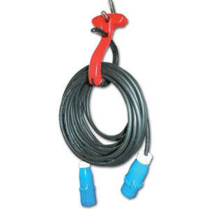 Accessorio per l'organizzazione dei cavi elettrici del camper, robusto e facile da usare.