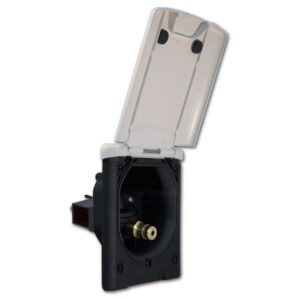 Presa carico acqua con pressostato • bianca