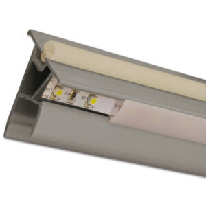 Profilo porta LED con coperchio • 2,2 m
