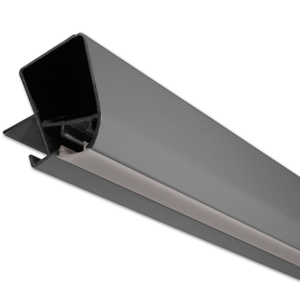 Profilo porta LED con coperchio • 2,5 m