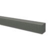 Profilo parete rigato 3,8 x 3 x 250 cm per camper e caravan, dettaglio texture.