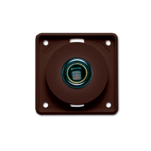 Presa DIN Berker • 12 V • marrone