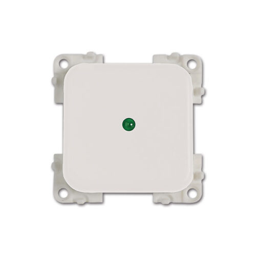 Interruttore con LED • 12 V • verde / bianco