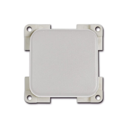 Pulsante unipolare • grigio chiaro