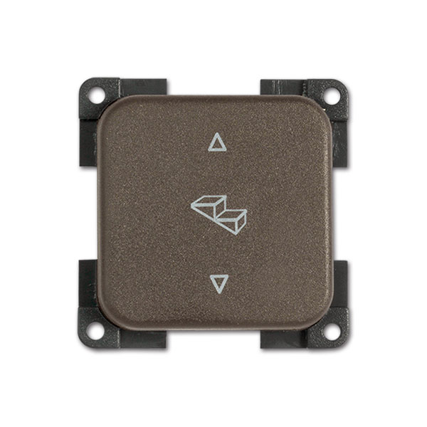 Pulsante gradino • 3 posizioni • marrone