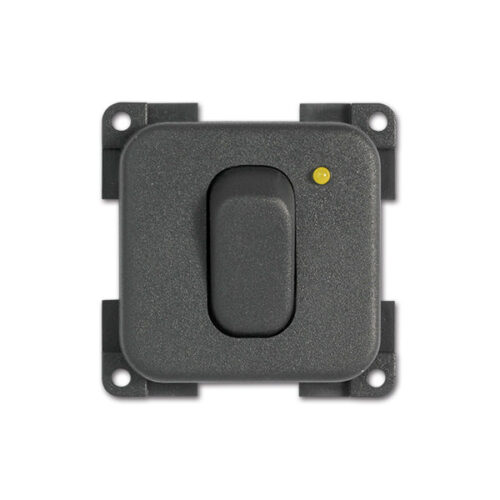 Interruttore con LED • 12 V • giallo / grigio