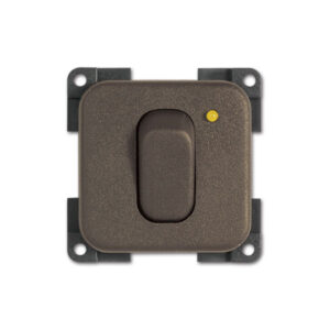 Interruttore con LED • 12 V • giallo / marrone