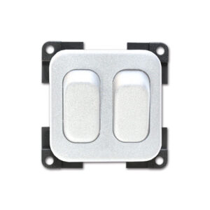 Doppio deviatore unipolare • bianco