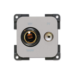 Presa 12 V DIN • TV • grigio chiaro