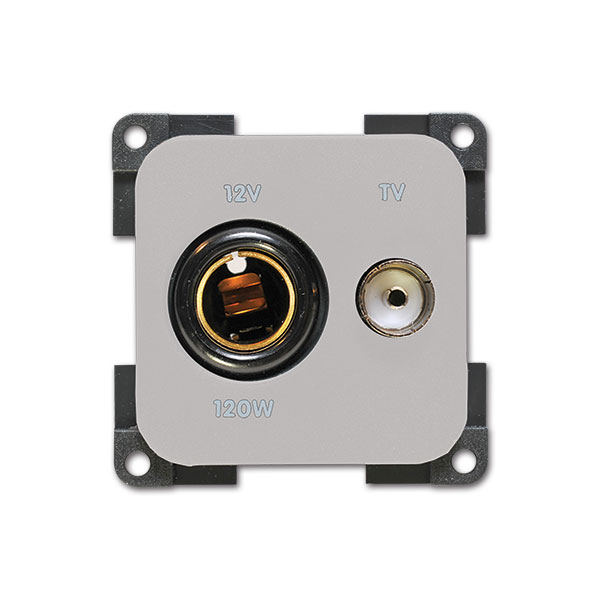 Presa 12 V DIN • TV • grigio chiaro