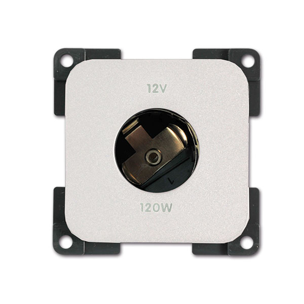 Presa DC • 12 V • bianco