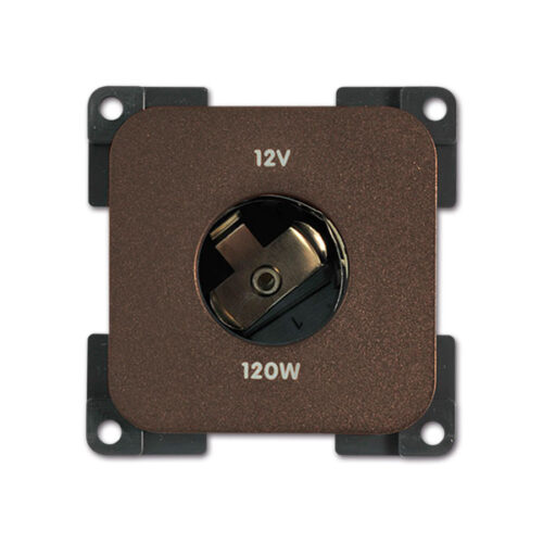 Presa DC • 12 V • marrone