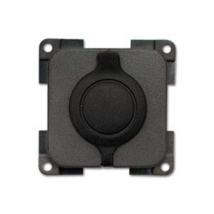 Presa DC coperchio stagno • 12 V • grigio