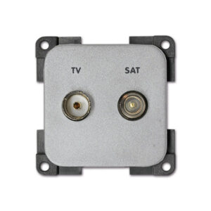Presa TV / SAT • grigio chiaro
