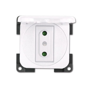 Presa con coperchio • 230 V / 10 A • bianco