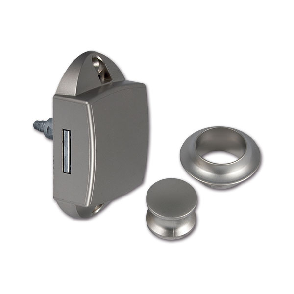 Kit Push-Lock • nichelato satinato • blister