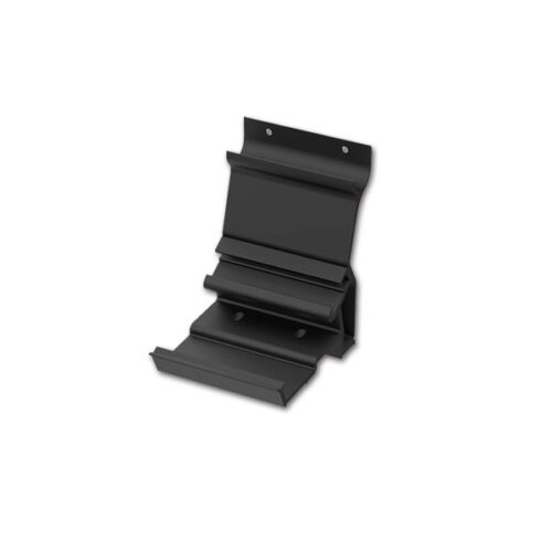 Dettaglio del Kit staffa centrale Rail Ducato BLK, che mostra la robustezza dei materiali FIAMMA S.P.A.