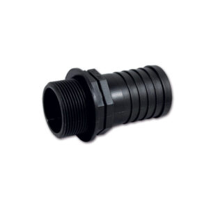 RAC12030_1-1 Dettaglio del raccordo dritto maschio F 3/4" • D Ø 20 mm per connessioni idrauliche in camper.