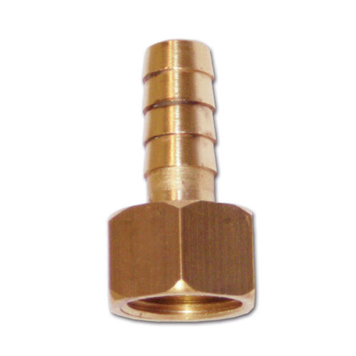 RAC1910_1-1 Raccordo portagomma F 3/8'' • Ø 10 mm per connessioni idrauliche affidabili nel camper.