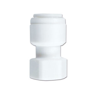 Raccordo rapido dritto F 3/8'' Ø 12 mm per connessioni idrauliche in camper e caravan.