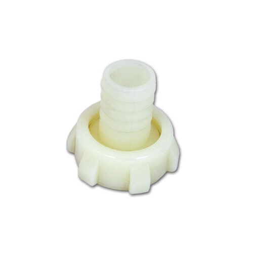 Raccordo dritto femmina con girello Ø 25 mm per connessioni idrauliche sicure in camper e caravan.