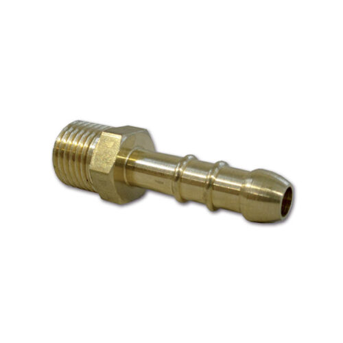 RGS102_1-1 Raccordo gas maschio 1/4 portagomma per collegamenti sicuri in impianti gas di camper e caravan.