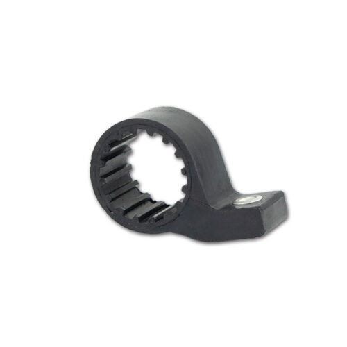 RIS9233_1-1 Supporto in gomma per pompa gasolio montato, con focus sulla capacità di isolamento delle vibrazioni e riduzione rumore.