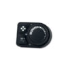 RIS9410_1-1 Dettaglio del pannello di controllo PU-5 con display acceso, che mostra le impostazioni di temperatura del riscaldatore a gasolio.