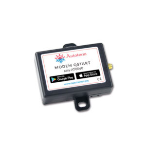 Modem QSTART LTE version installato su pannello di controllo camper per gestione riscaldamento