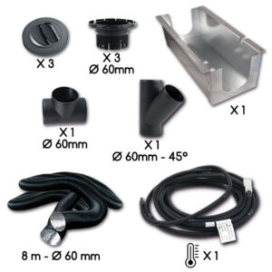 Kit Autoterm Air 2D con pannello PU-5