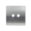RIS9448_4-1 Immagine ravvicinata della base della staffa per installazione a pavimento, compatibile con sistemi di riscaldamento.