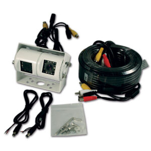 Retrocamera doppio occhio con IR