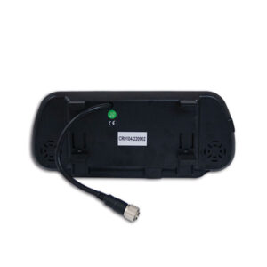 Dettaglio del Monitor LCD HD 7 pollici, interfaccia utente e pulsanti di controllo.