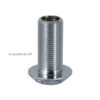 RUB2105A_3-1 Installazione del Miscelatore Chrome attacchi F 3/8" in un vano doccia di un veicolo ricreazionale, vista laterale