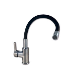 Miscelatore • canna flessibile • nera • Ø 32 mm