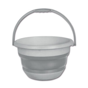 SEC05_1-1 Secchio Vinis Fold-Away BRUNNER S.R.L. piegato per minimo ingombro, ideale per camper e caravan.