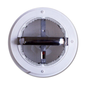 Sfiatatoio con ventola e apertura a scatto