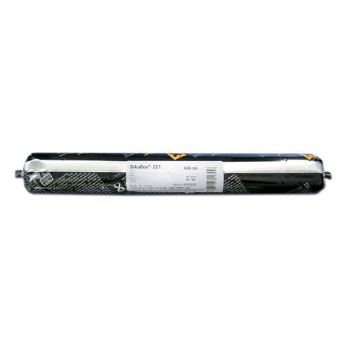 SGL221UN_1-1 Sikaflex-221 sacchetto 600 ml nero sigillante adesivo per camper e caravan