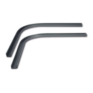 SND112_1-1 Dettaglio della guida inferiore curva Giano Plus, essenziale per lo scorrimento delle porte della dinette del camper.