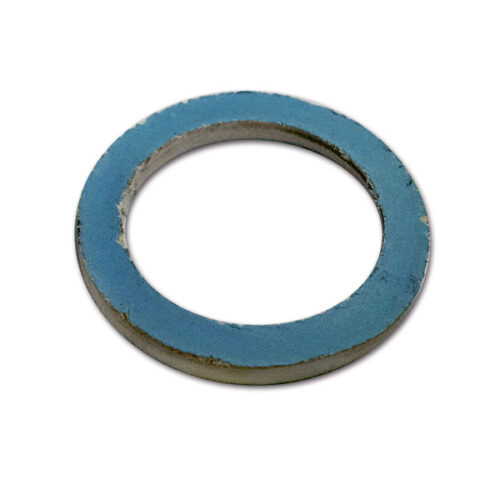 Dettaglio della guarnizione per sonda SON02 in elastomero nero, ideale per sistemi antigelo di camper.