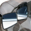SPE18_3-1 Specchio supplementare per rimorchio Jolly Fast, immagine frontale con superficie riflettente.