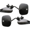 Kit specchi supplementari Grand Aero • flat installato su specchietto auto, vista laterale, per migliorare la visibilità con caravan.