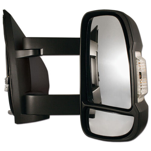 SPE2507_1-1 Retrovisore completo X250/290 destro con braccio da 20 cm installato su un camper Ducato