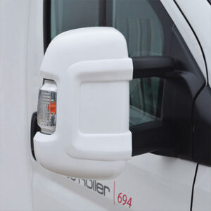 SPE903_2-1 Dettaglio della Cover Ducato X250 braccio lungo bianca, evidenziando il design robusto e la compatibilità con i modelli Fiat Ducato X250-X290.