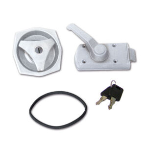 Serratura 1033 bianca FAP door locks per porta camper con chiavi e cilindretto incluso