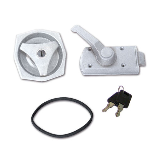 Serratura 1033 bianca FAP door locks per porta camper con chiavi e cilindretto incluso