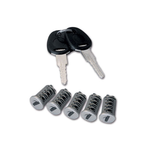SRT1038EN_1-1 Dettaglio del Kit 5 cilindri 2 chiavi New System per la sicurezza di camper e caravan.