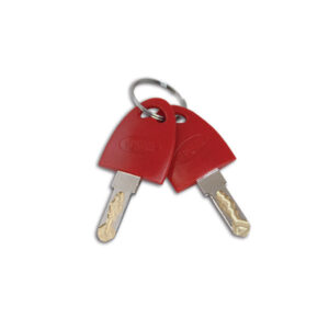 Vista laterale del Kit Lock Safe Door montato su un gavone di caravan, dimostrando la sua integrazione estetica e funzionale.
