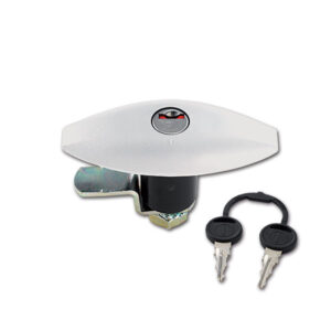 Serratura 1052 con chiavi • bianca • blister