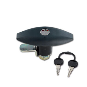 Serratura 1052 • cilindretto e chiavi • nera